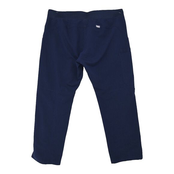 FIGS Pants Womens XL Petite Navy Kade Cargo Scrub Technical Drawstring - Picture 2 of 7